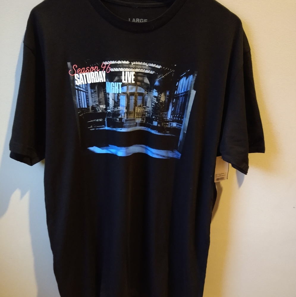Saturday Night Live SNL Season 46 Shirt LG Megan Thee Stallion Chris Rock NWT